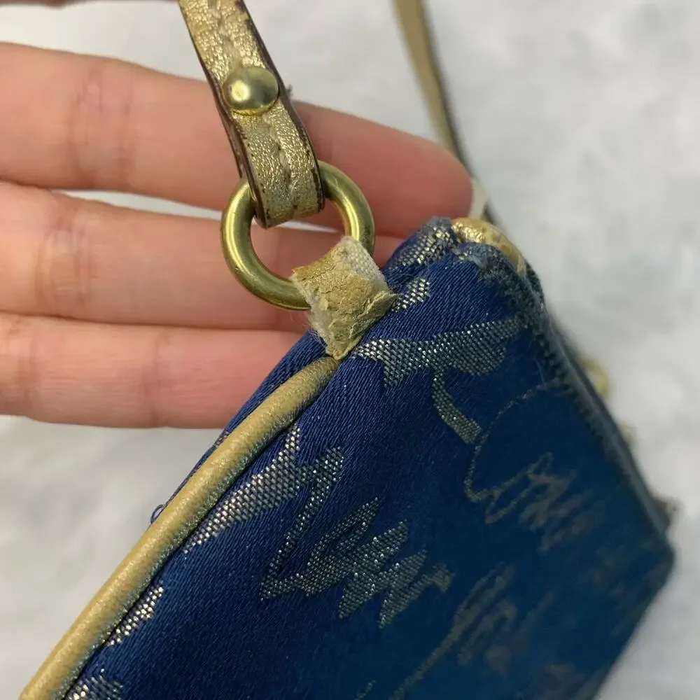 Coach Heart Scribble Wristlet
